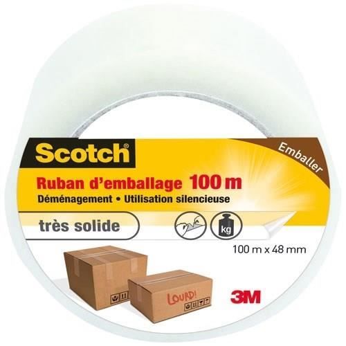 SCOTCH Ruban d’emballage Adhésif Très solide 48 mm x 100 - vue 2