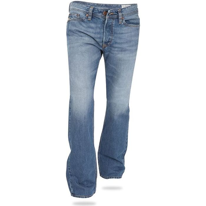 Jean D-Viker à coupe ample Jean DIESEL pour homme en coloris Bleu Homme Vêtements Jeans Jeans coupe droite 