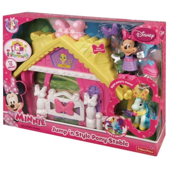 Minnie - Véhicule avec figurine et accessoire - Voiture rose pour enfants  dès 3 ans - Cdiscount Jeux - Jouets