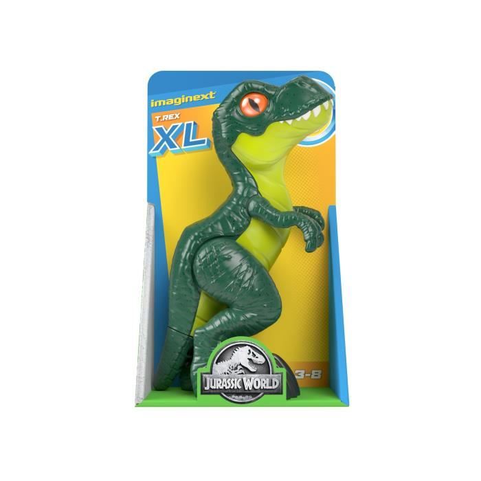 Jurassic World - Grande figurine dinosaure Vélociraptor XL