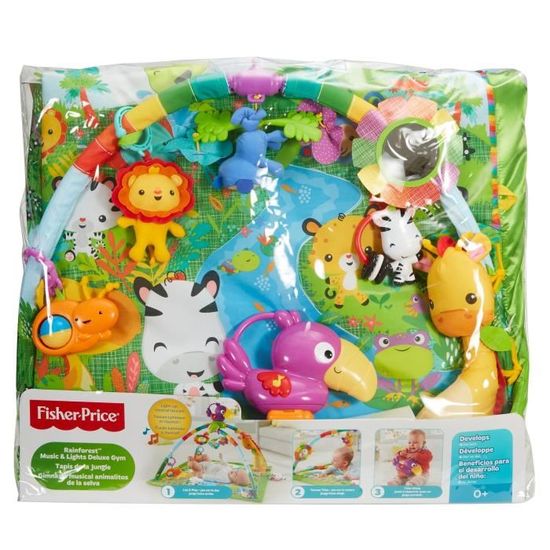 Fisher Price Tapis De La Jungle Des La Naissance Cdiscount Puericulture Eveil Bebe