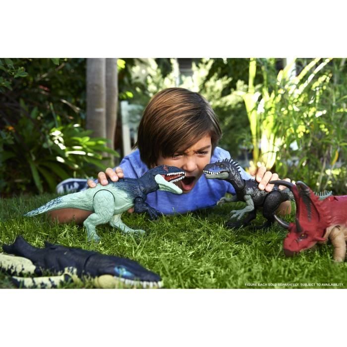 Dinosaure Jurassic World Rugissement Féroce – Attaque Multidirectionnelle Et Sons