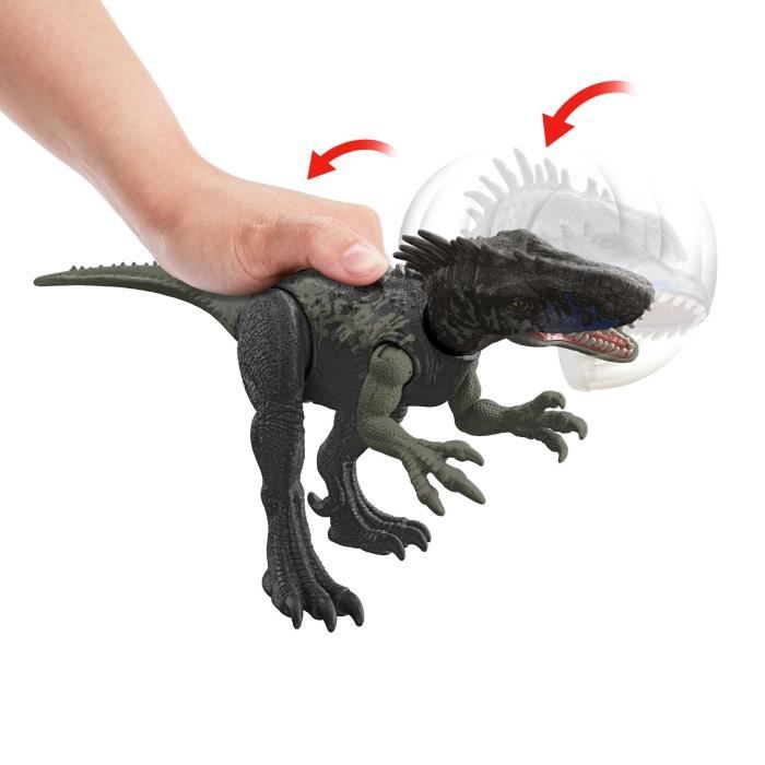 Figurine Jurassic World Dryptosaurus Rugissement Féroce – Articulée Avec Son Et Attaque, Jouet Dinosaure Taille Moyenne Pour Enfants Dès 4 Ans