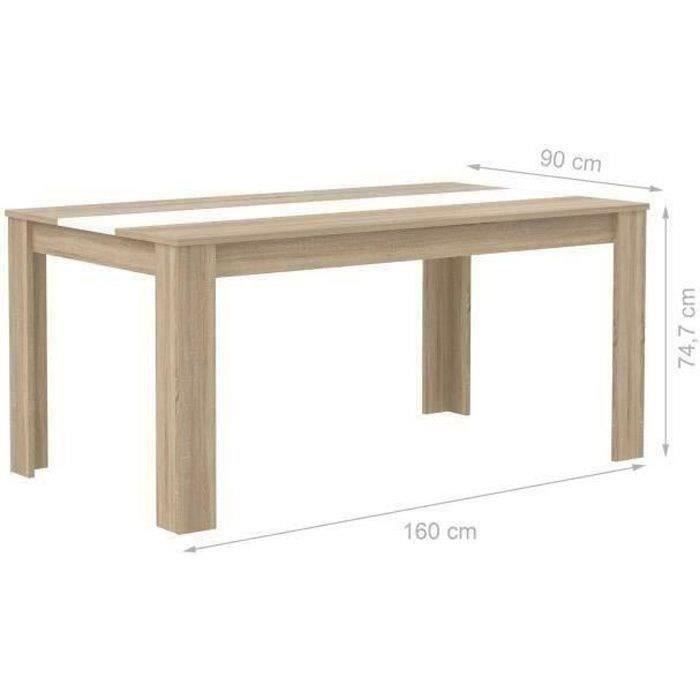 Table à Manger Bois Blanche Pas Chere