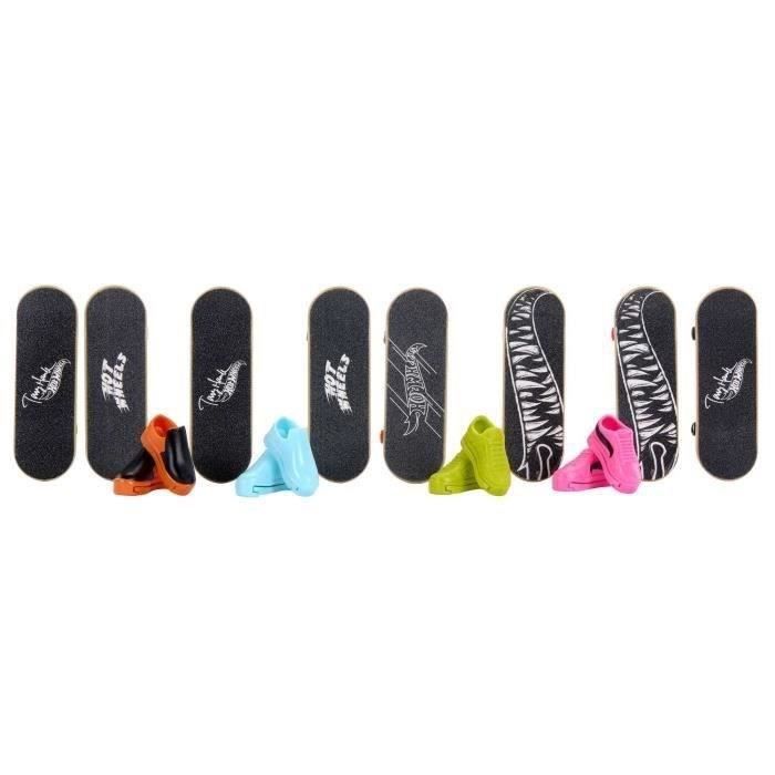 Skatepark Hot Wheels Fingerboard - Avec Fingerboard Tony Hawk Et Chaussures, Jouet Enfant Dès 5 Ans
