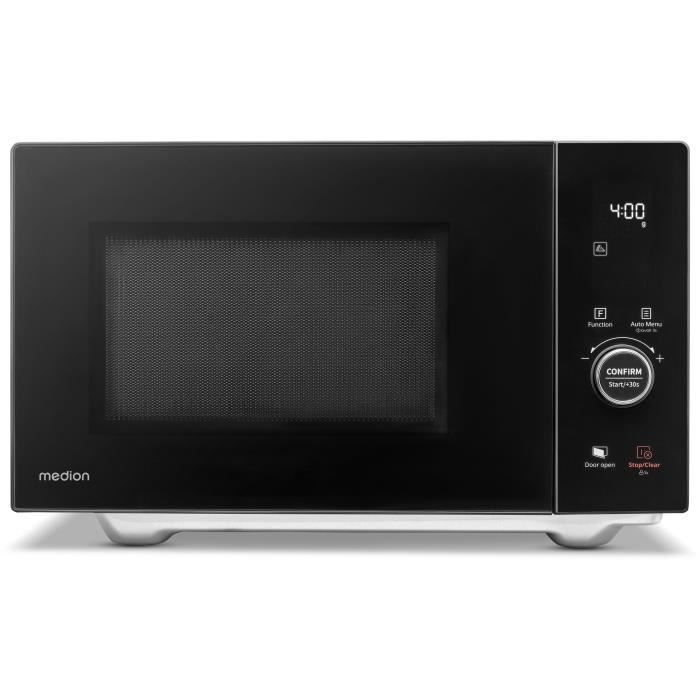 Micro-ondes - MEDION - MD12041 - Noir - 25 L - 4 en 1 avec fonction gril et convection - Medion