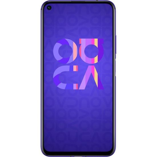 Smartphone HUAWEI Nova 5T 128 Go Violet - Double SIM - Lecteur d'empreintes - Android 9.0 Pie