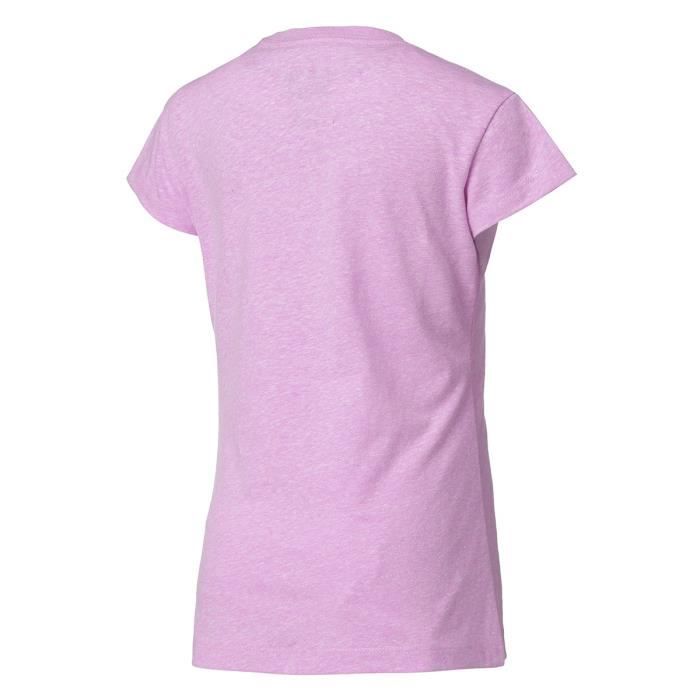 CONVERSE T shirt Violet Enfant Fille Cdiscount Pret a Porter