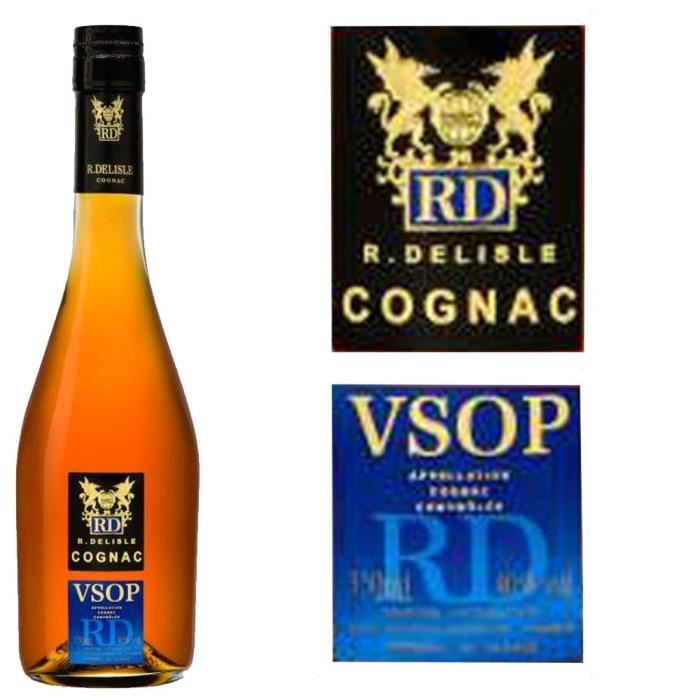 Cognac Richard Delisle VSOP 35cl - La cave Cdiscount