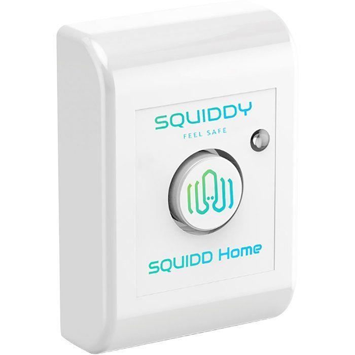 Alarme connectée - SQUIDD - Home 2ème génération - Sans Wi-Fi ni réseau cellulaire - Sirène 105 dB - Gestion smartphone
