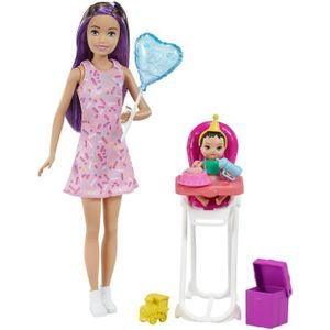 POUPÉE Barbie - Coffret Skipper Babysitter Anniversaire -
