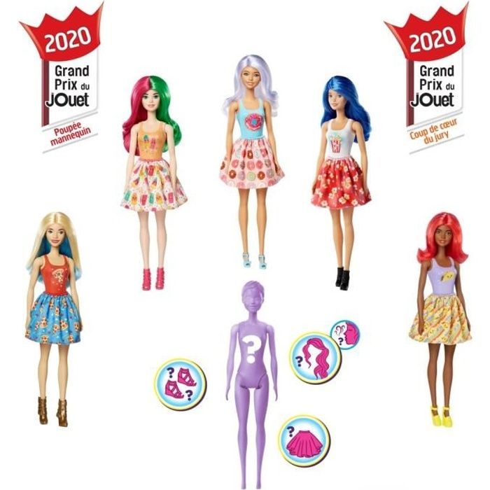 Barbie Couleur révéler série 2 poupée Assortiment Entièrement neuf dans sa boîte Navires Rapides 