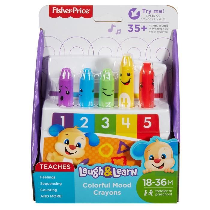 Fisher price laugh and learn crayons best sale