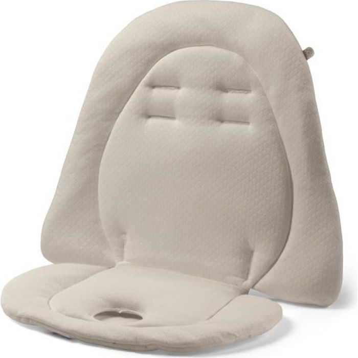PEG PEREGO Baby Cushion Coussin réducteur matelassé pour chaise haute et poussette - Blanc