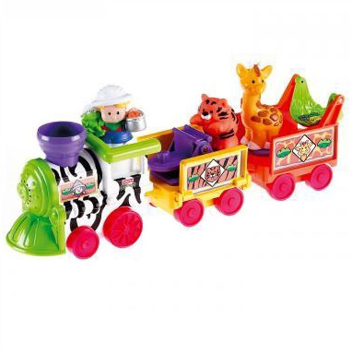Fisher Price Train musical du zoo Cdiscount Jeux Jouets