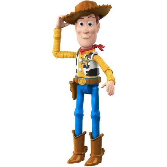 Figurine articulée Woody - TOY STORY 4 - MATTEL - 23cm - Pour enfants à partir de 3 ans