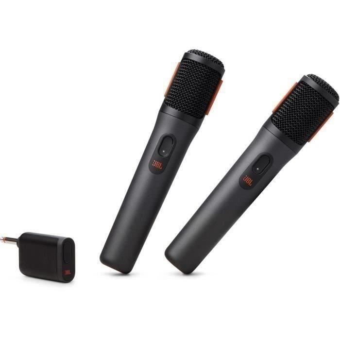 Micros sans fil - JBL - PartyBox Wireless Mic - 20h autonomie - Anti ...