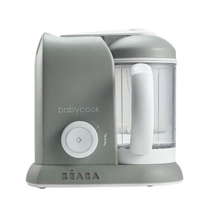 Destockage Beaba Robot Cuisine Bebe 4 En 1 Babycook Solo Gris Robot Bebe Au Meilleur Prix Cdiscount