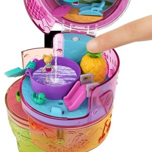Coffret Polly Pocket A La Mer Avec Figurine Polly Et Shani Et Bateau