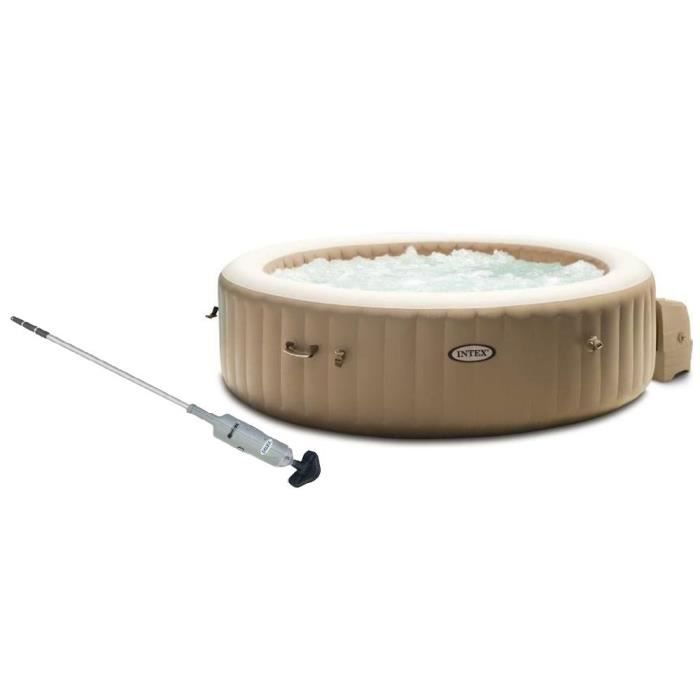 Pure spa gonflable sahara 6 places et Nettoyeur