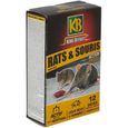 Pâtes Anti-Rats et Souris - KB HOME DEFENSE - RSOUPAT - Action radicale - Lieux secs et humides-1