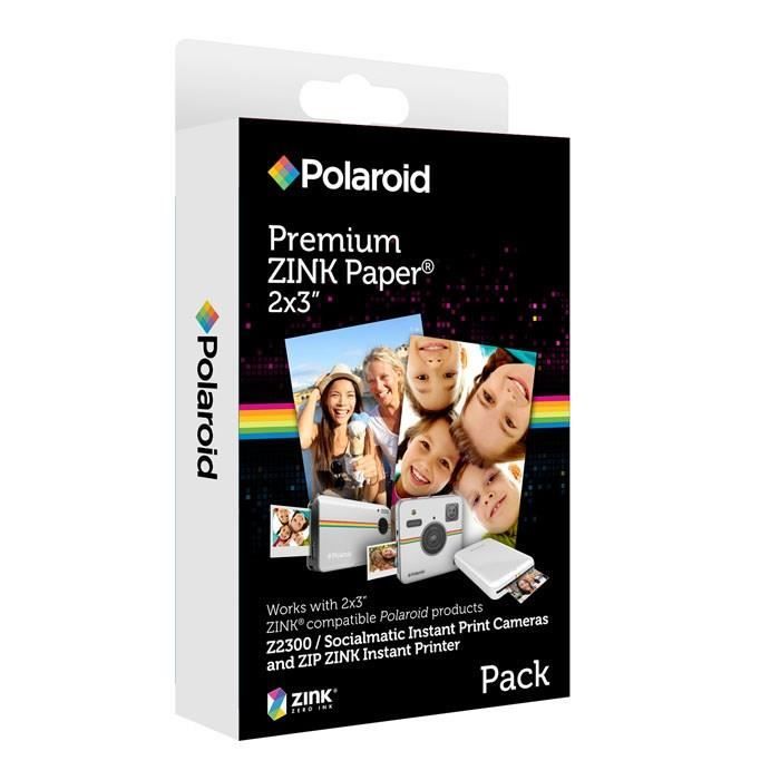 Pack POLAROID SNAP Blanc - 10 mégapixels Appareil photo instantané compact  + POLAROID Recharge papier pour SNAP (x20p) - Cdiscount Appareil Photo