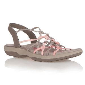 sandale skechers enfant marron