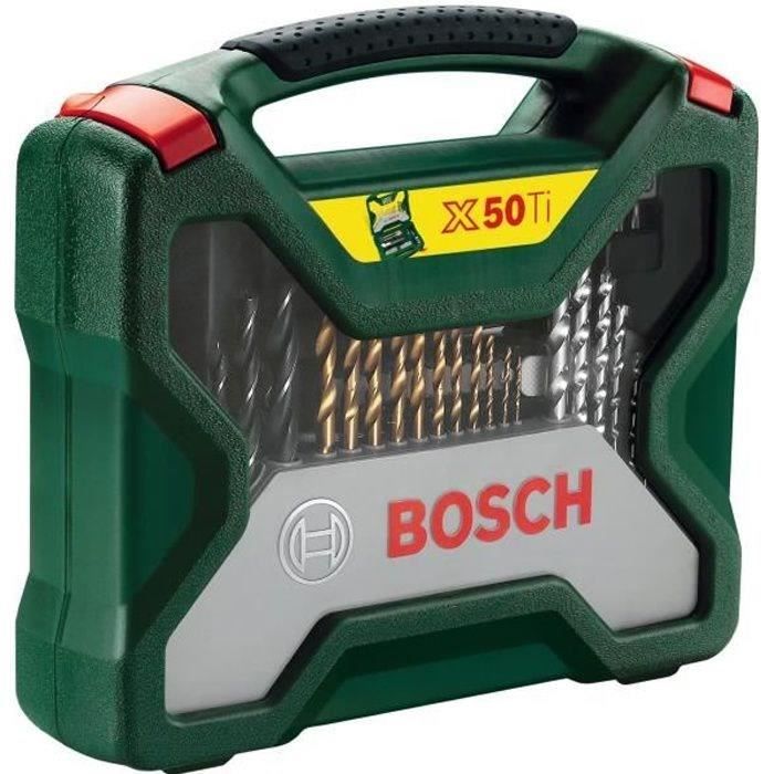 Coffret assortiment forets et embouts perçage vissage Bosch (15 pcs)
