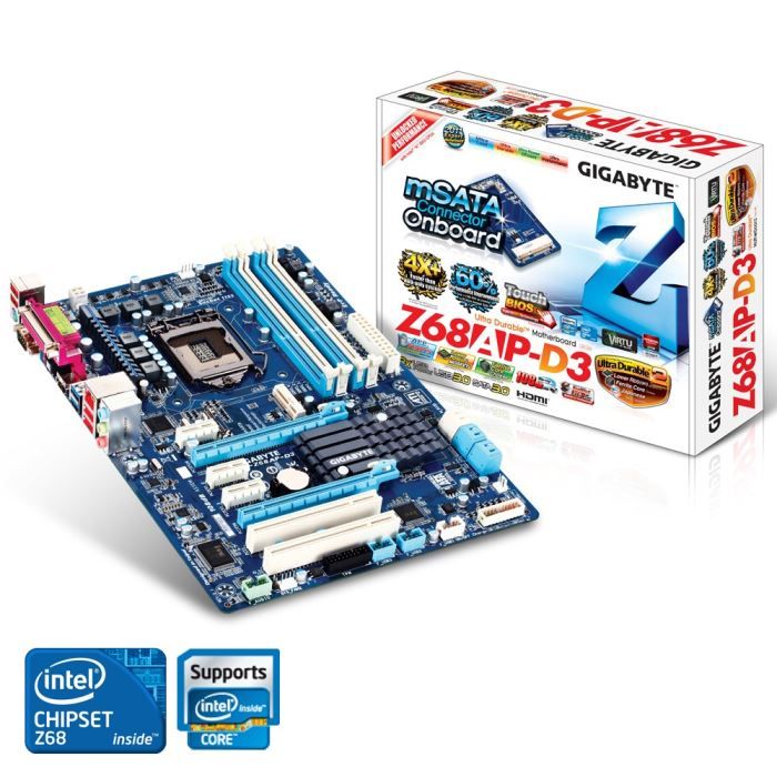 Gigabyte Z68AP-D3 - Gigabyte