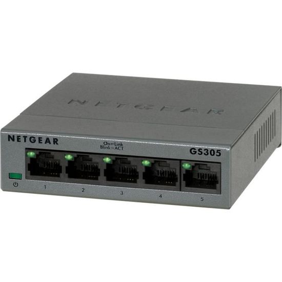 NETGEAR Switch 5 Ports GS305-100PES
