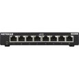 NETGEAR GS308-300PES Switch Ethernet Métal 8 ports Gigabit (10/100/1000)-1