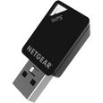 NETGEAR Mini-adaptateur USB Wifi AC600. Vitesse atteignant 150/433 Mbps Modèle: A6100-4