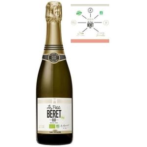 APERITIF SANS ALCOOL Le Petit Béret Muscat doux pétillant sans alcool Bio 0.0%