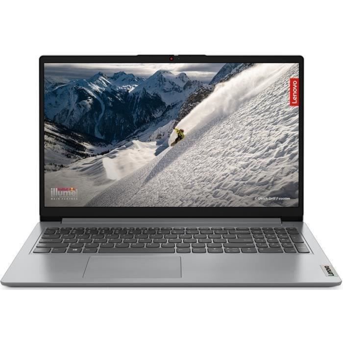 PC portable LENOVO IdeaPad 1 15AMN7 Sans Windows - 15 FHD - Ryzen 3 7320U - RAM 16 Go - SSD 512 Go - AZERTY