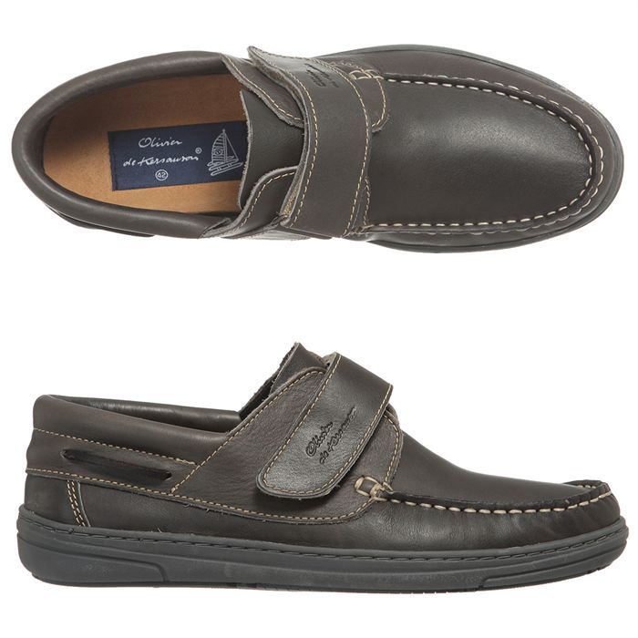 OLIVIER DE KERSAUSON Bateaux Galupe Homme Gris - Cdiscount Chaussures