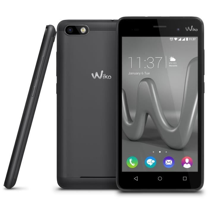 Vente Téléphone portable Wiko Lenny 3 Space Grey pas cher Vente Téléphone portable Wiko Lenny 3 Space Grey pas cher
