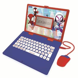 lexibook - mini ordinateur portable éducatif pour réviser français anglais  maths rouge blanc - Accessoire enfant - Rue du Commerce