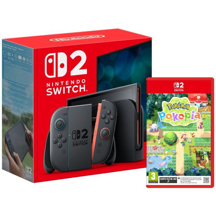 Pack Nintendo : Console Nintendo Switch 2 + Pokémon Pokopia
