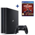 Console PS4 Pro 1To Noire/Jet Black + Marvel's Spider-Man GOTY-0