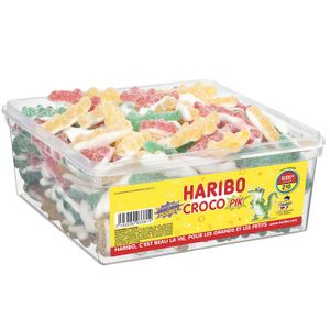 HARIBO - Croco - Bonbons Gélifiés - Sachet Vrac 2 kg : : Epicerie
