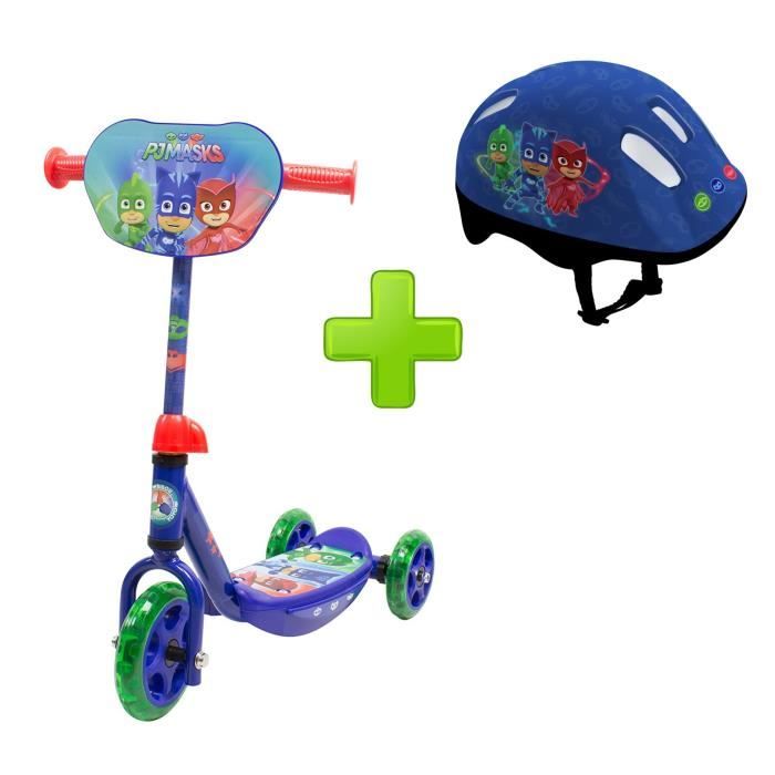PYJAMASQUES Trottinette 3 roues Casque Taille.S Achat Vente