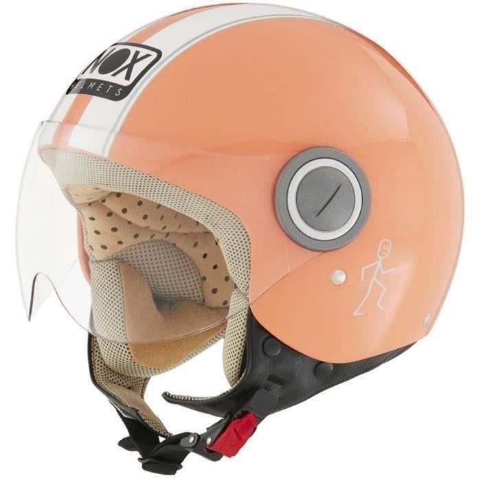 Casque jet DS ULTRASONIC COPPER & RED