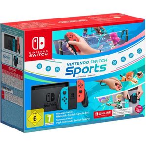 CONSOLE NINTENDO SWITCH Console Nintendo Switch • Bleu Néon & Rouge Néon +