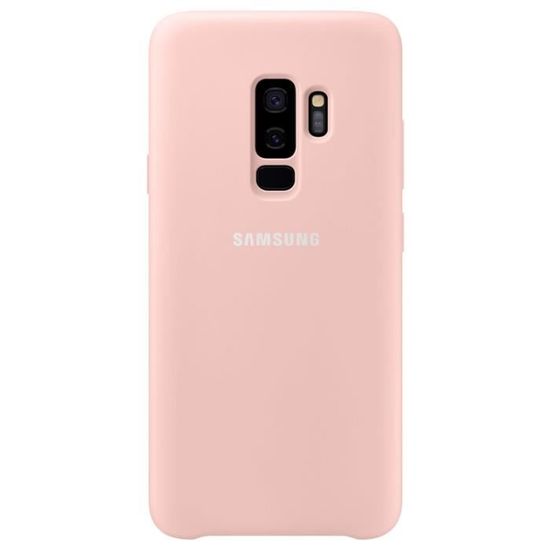 Samsung Coque Silicone S9+ Rose