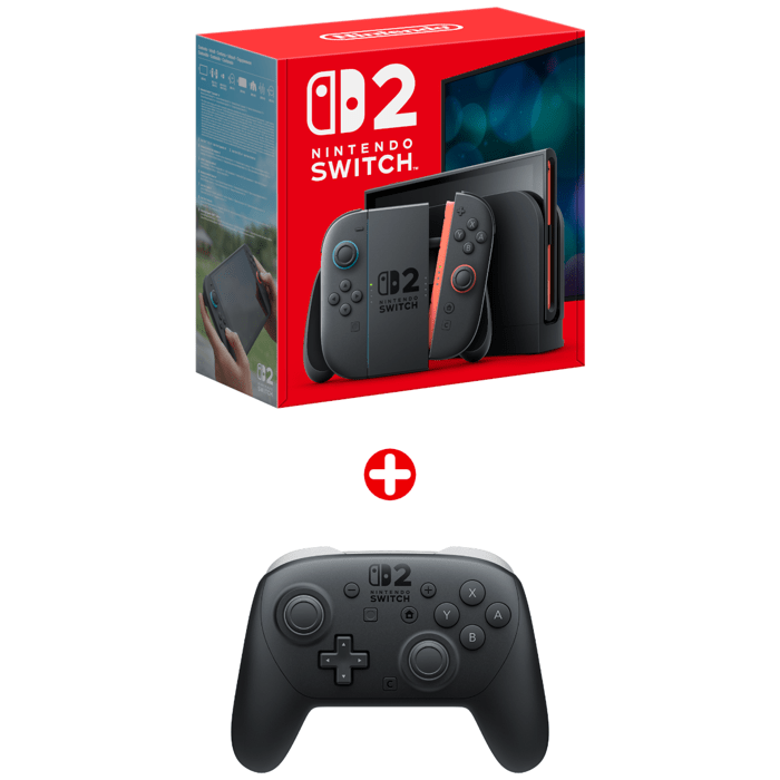 Pack Nintendo : Console Nintendo Switch 2 + Manette Switch Pro 2