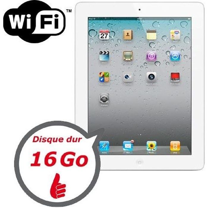 Apple iPad 2 16 Go (MC769NFA) - Occasion - Cdiscount Informatique