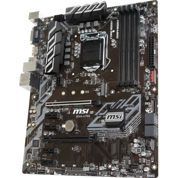 MSI Carte mère B360-A PRO - Intel
