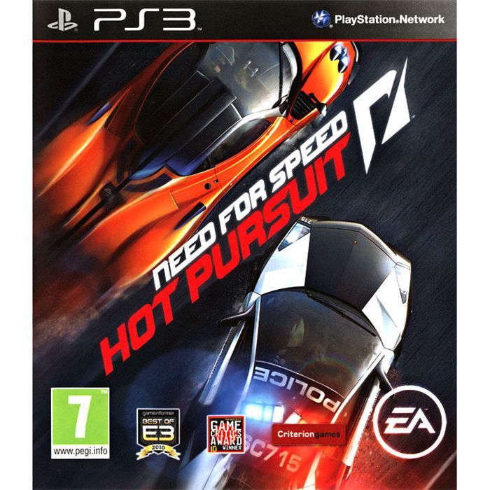 Electronic Arts Need For Speed Hot Pursuit / Jeu Console PS3
