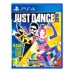 Just Dance 2016 PS4 Playstation 4  Jeu UBISOFT Rare NEUF 