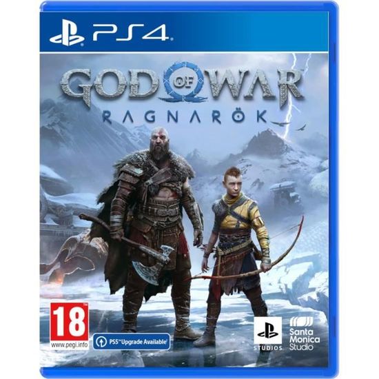God Of War Ragnarök Jeu PS4 (Mise à niveau PS5 disponible
